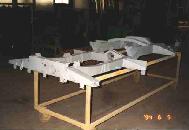 LR - 144002080 - Chassis in undercoat (upside down!) 5th.June 1994
