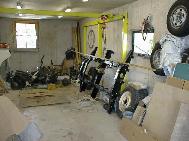 LR - 144002080 - Chassis propping up wall in garage 2nd. June 1998
