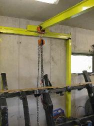 LR - 144002080 - Chassis propping up wall in garage 2nd. June 1998
