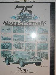 Poster -- Morgan 75 Years of History
