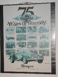 Poster -- Morgan 75 Years of History
