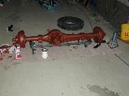 LR - 144002080 - Axle - Rear - Painting  - 22.04.2003
