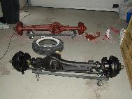 LR - 144002080 - Axle - Rear - Painting  - 22.04.2003
