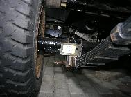 LR 144002080 - Brakepipe protector plate - Rear-axle - LHS
