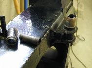 LR - 144002080 - Spring shackle bush removal
