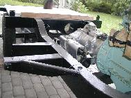 LR - 144002080 - Chassis with engine and gearbox from front rhs
