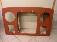 LR - 144002080 - Front panel in red-oxide
