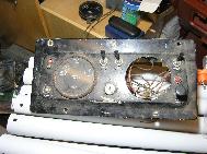 LR - 144002080 - Dashpanel - replacement - black later type with key-starter switch
