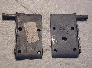 LR - 144002080 - Axle spring u-bolt plates
